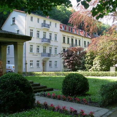 Gaestehaus Am Kurpark Bad Schandau Buitenkant foto
