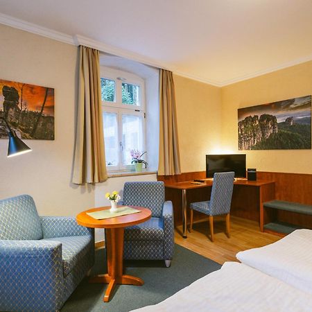 Gaestehaus Am Kurpark Bad Schandau Buitenkant foto