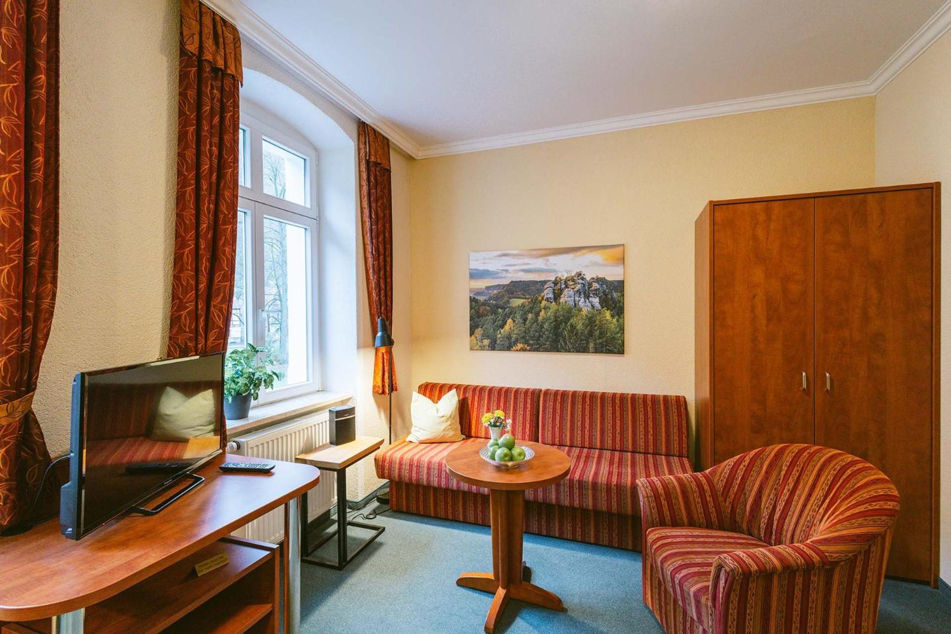 Gaestehaus Am Kurpark Bad Schandau Buitenkant foto