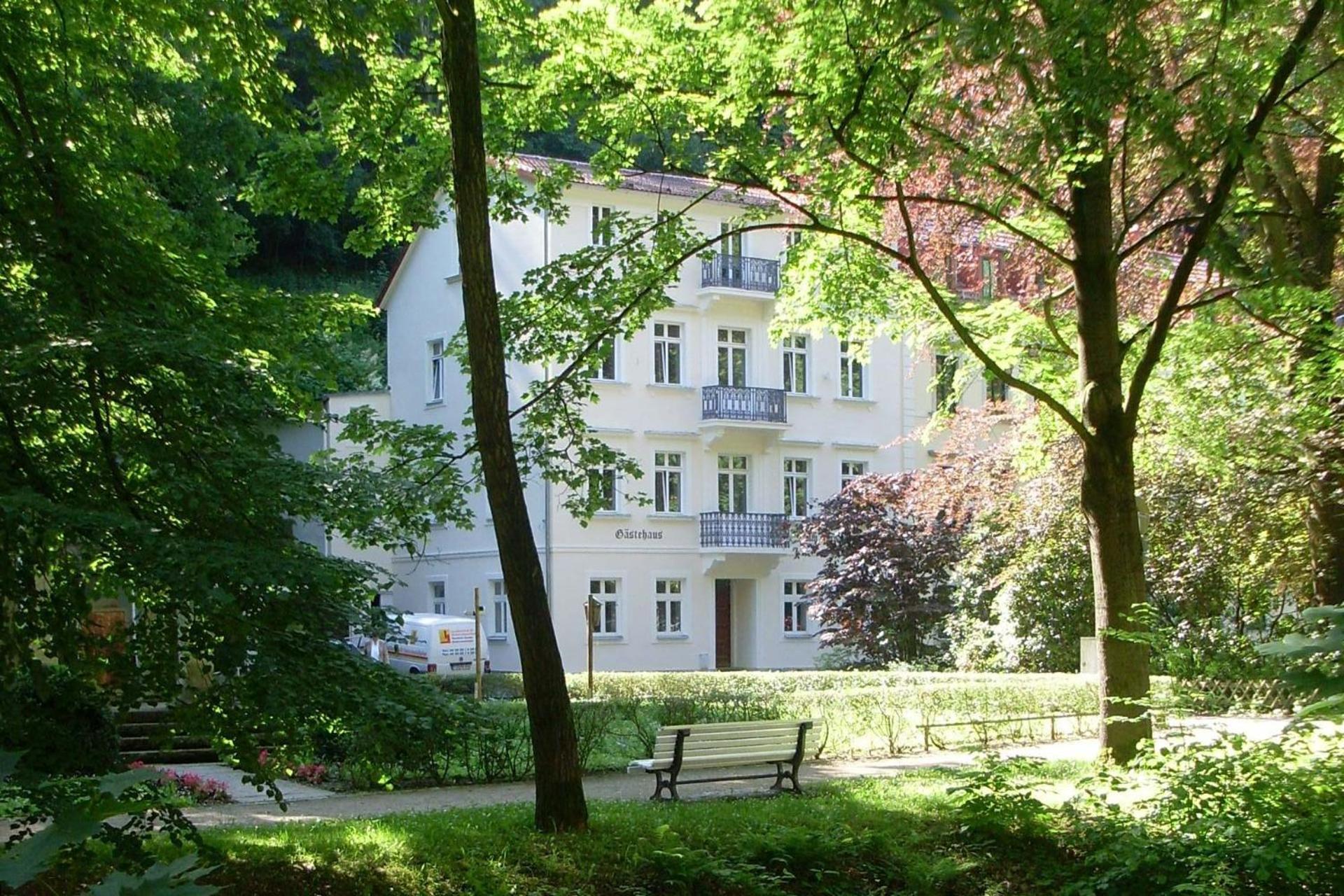 Gaestehaus Am Kurpark Bad Schandau Buitenkant foto