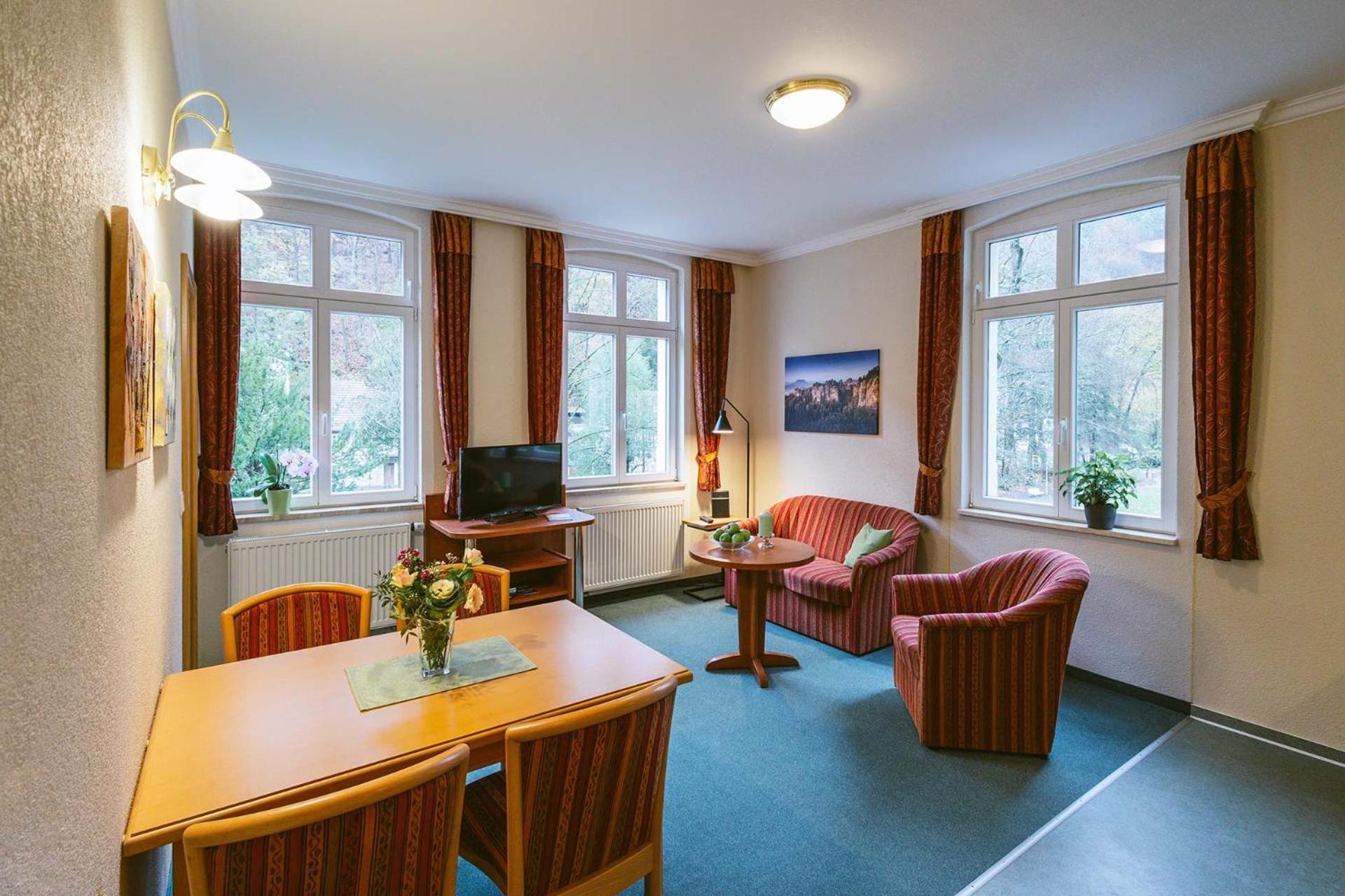 Gaestehaus Am Kurpark Bad Schandau Buitenkant foto